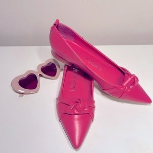 Calvin Klein pink shoes